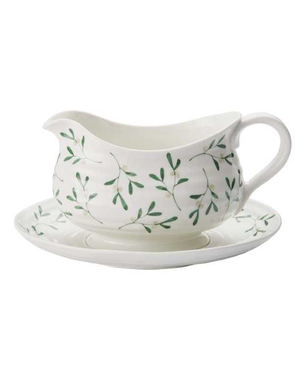 Sophie Conran Mistletoe Sauce Boat & Stand